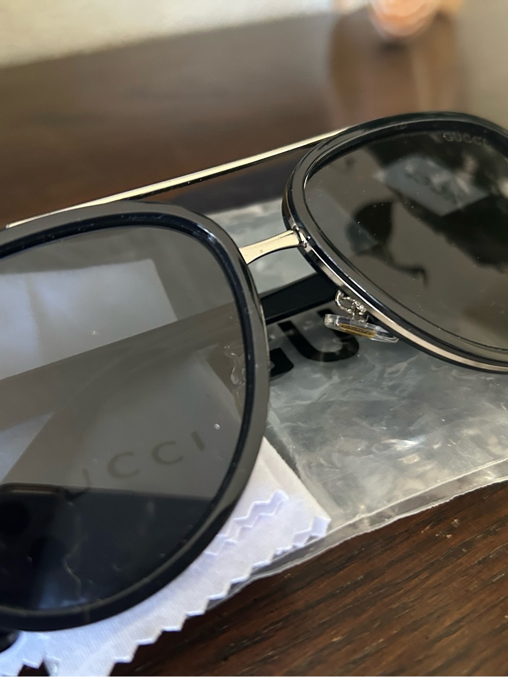 Gucci Sunglasses GG0447S 002 56 18 145 Black Frames Made in Italy / Unisex